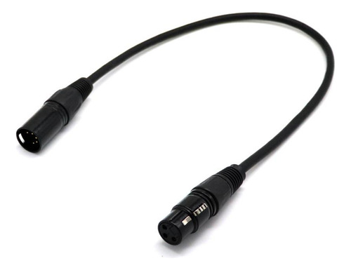 5 Pines Macho A Hembra Xlr Conector Cable Adaptador