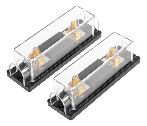 2 Portafusibles Anl Con Fusible Anl 200 Amp For Audio Auto