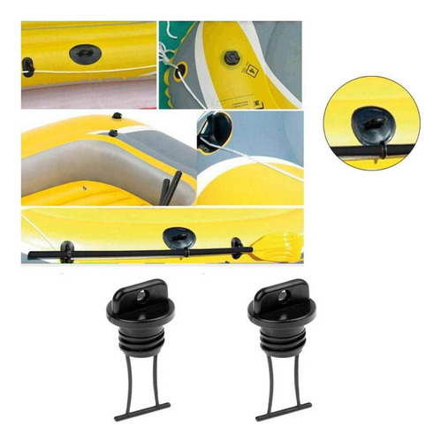 Kit De Tapones De Drenaje De Rosca De Canoa Para Kayak