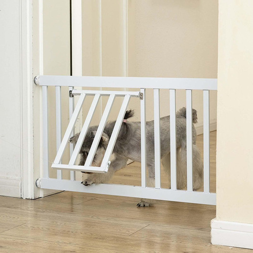 Puerta De Perros Mascota Desgaste 69 A 75 Cm Con Puerta