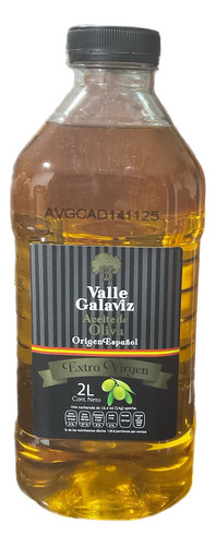 Aceite De Oliva Extra Virgen De 2l Valle De Galaviz
