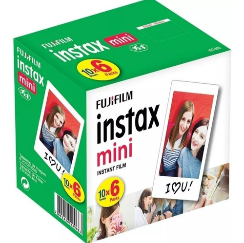 Imagem 1 de 3 de Filme Instax Mini Com 60 Poses Entrega + Rápida
