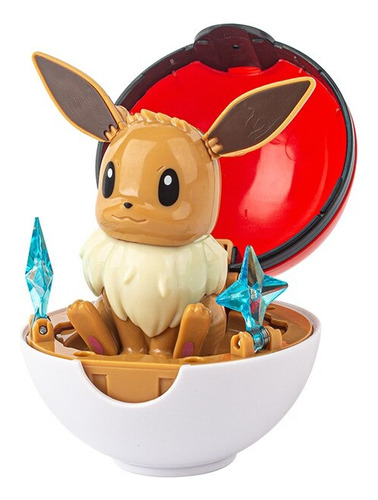 Figura Pokemon - Eevee En Pokebola