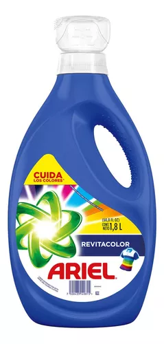Detergente Líquido Ariel Concentrado Color Revitacolor, 1.8 l.