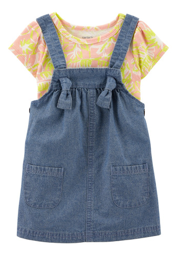 Set 2 Piezas Jumper Jean Y Body Carters 1p320710