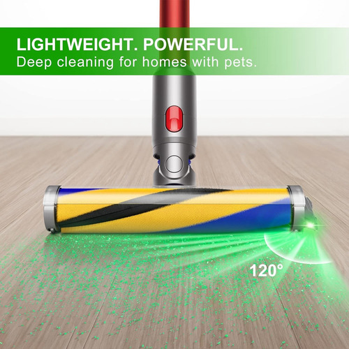 Lámpara Led De Visualización De Polvo Para Aspiradora, Luz V