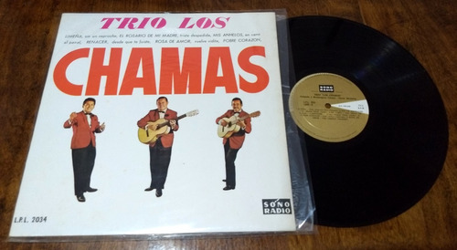 Trio Los Chamas Limeña Disco Lp Vinilo Peru
