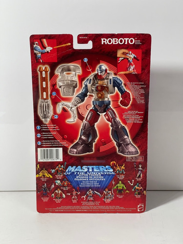 Masters Of The Universe He-man Roboto 2003 Mattel Nuevo (Usado)
