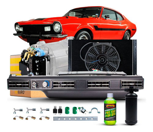 Kit Ar Condicionado Elétrico Ford Maverick Caixa Polaris