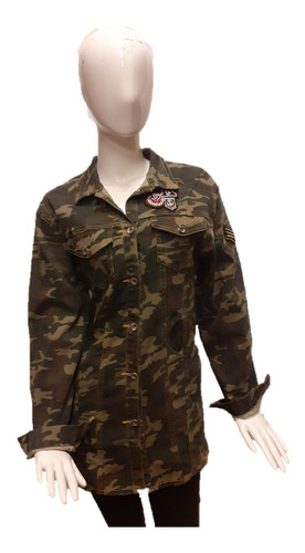 Camisa  Chaqueta Camufla Militar 