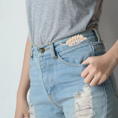 K 5 Broches De Metal For Mujer, Ropa Exquisita