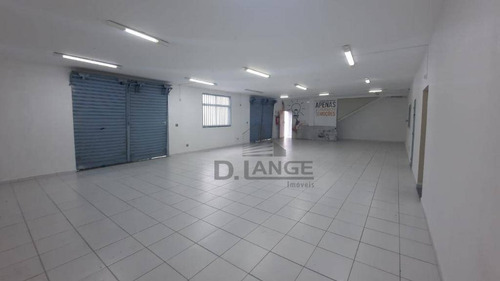 Imagem 3 de 19 de Salão Para Alugar, 260 M² Por R$ 3.950,00/mês - Parque Itália - Campinas/sp - Sl0201