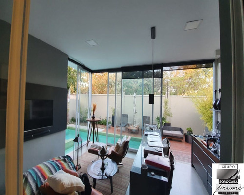 Imagem 13 de 23 de Sobrado Com 4 Dormitórios À Venda, 393 M² Por R$ 3.500.000 - Alphaville Nova Esplanada I - Votorantim/sp - Ca00093 - 68684609