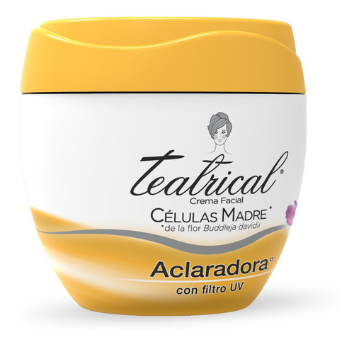 Imagen 2 de 8 de Teatrical Crema Facial Aclaradora 200gr