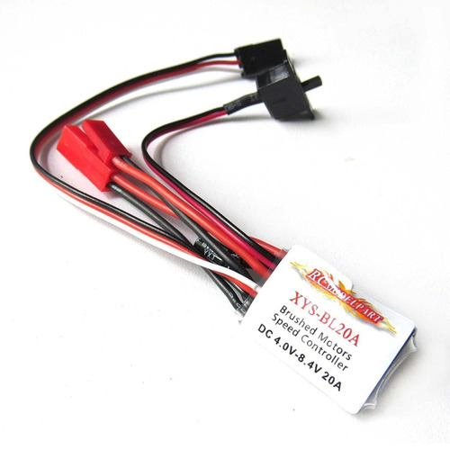 Hobbypower Rc 20a Esc Cepillado Regulador De La Velocidad De