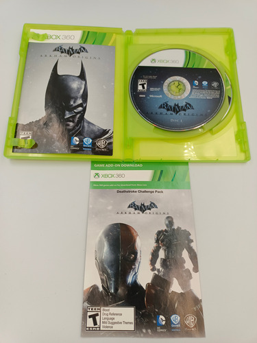 Batman: Arkham Origins Totalmente En Español | Xbox 360 (Reacondicionado)
