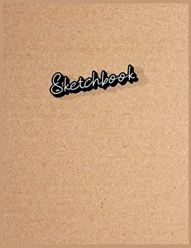 Libro: Sketchbook: Kraft Cover Sketchbook For Sketching Draw