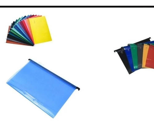 Carpeta Colgante Plastica De Colores * 24 Unidades 