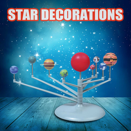 Planetario J Diy Modelo Del Sistema Solar De Nueve Planetas