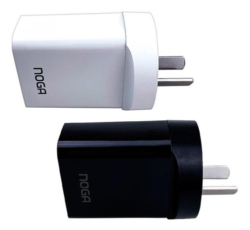 Cargador De Celular Noga Nga-358bl 3a 15w Carga Rapida Micro Usb + Cable Color Blanco