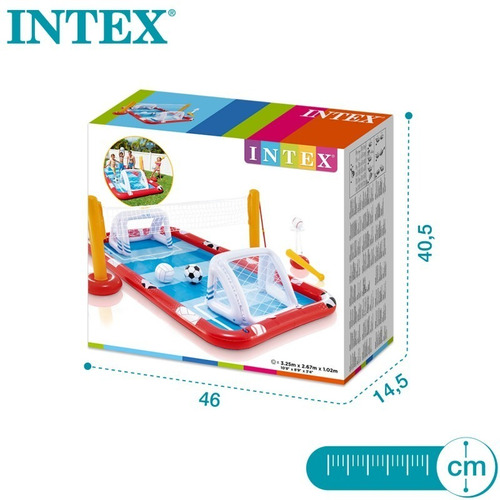 Imagen 3 de 7 de Centro De Juego Inflable Intex Sports 57147np