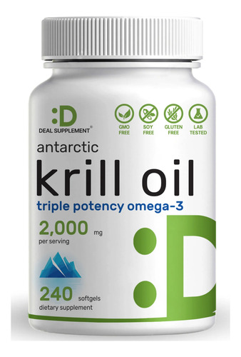 Krill Oil Deal 2,000 Mg 240 Softgels