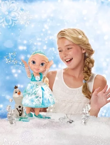 Frozen: Boneca Elsa Que Canta!! (EUA) - Desapegos de Roupas quase novas ou  nunca usadas para bebês, crianças e mamães. 544844