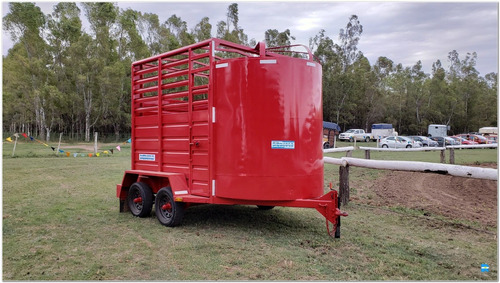 Imagen 3 de 16 de Acoplado Trailer Jaula Para 2 Caballos (ja1009)