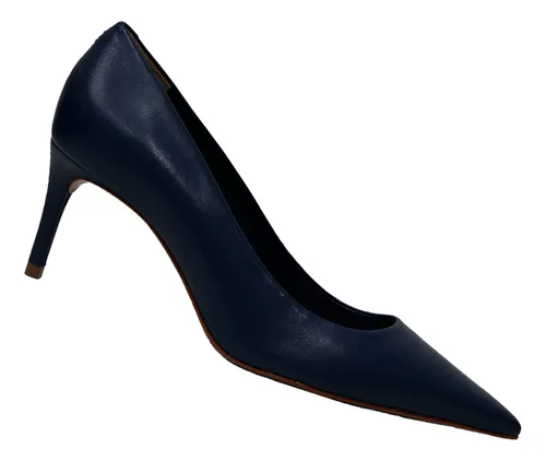 Sapato Scarpin Salto M dio Azul Schutz Parcelamento sem juros