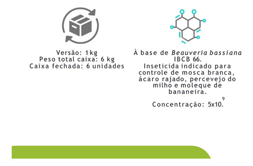Beauveria Bassiana Bove On Biológico 1kg - On Bio