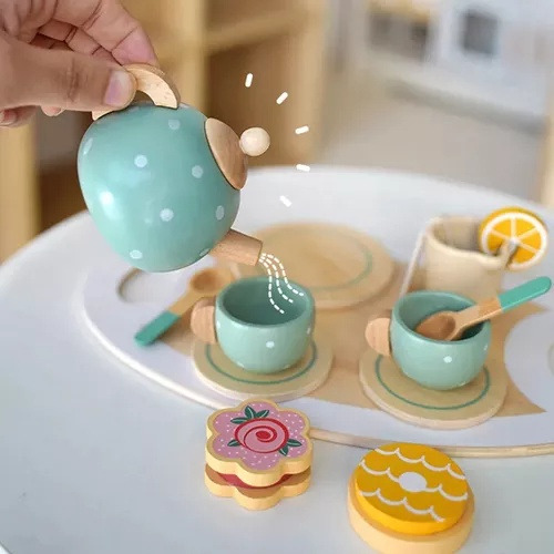 -- New For Juego De Té For Niños De Juguete De Cocina 2024