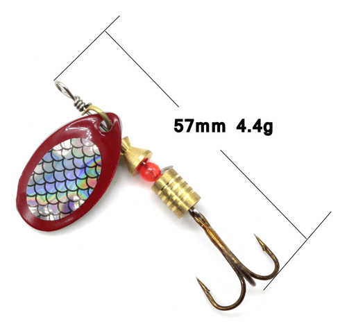 Set De Redes De Pesca Con Señuelo: Cebos Metálicos Ligeros Y