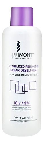 Crema Oxigenada Estabilizada X900ml Primont