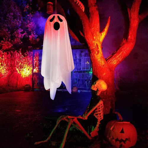 Fantasma Tela Halloween Linterna Halloween Decoraci