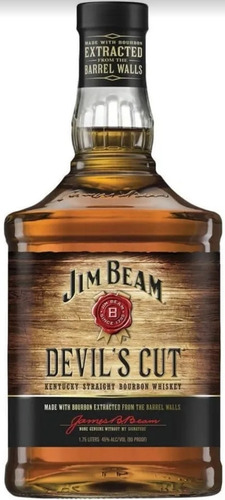 Whisky Jim Beam Devils Cut De 750ml