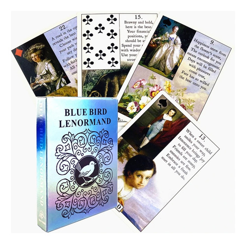 Blue Bird Lenormand Reimpresión Facsímil