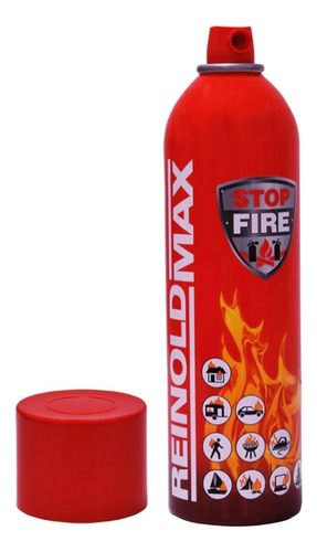 Extintor Fuego Spray Portátil Casa, Auto, Camping 500g 