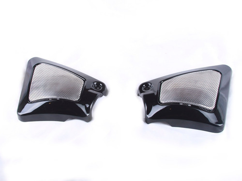 Imagen 3 de 5 de Covers Laterales Negros Para Harley Davidson Vrod