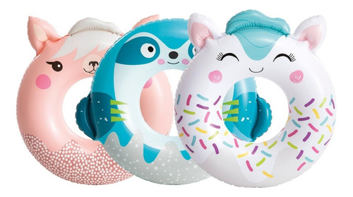 Intex Flotador Salvavida Inflable Cute Animal 