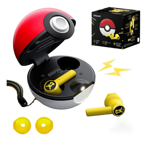 Auriculares Inalámbricos Pokemon Tws True Bluetooth Pikachu