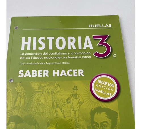 Libro Cuadernillo De Historia 3 Editorial Estrada