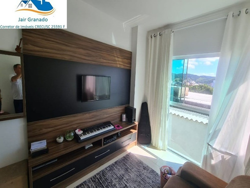 Imagem 2 de 17 de Excelente Apartamento Semi-mobiliado Em Camboriú No Bairro Areias - Ap01513 - 69483710