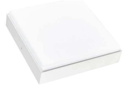 Panel Foco Led Sobrepuesto Frameless Cuadrado 22w 170x170mm Color Blanco neutro 4000K