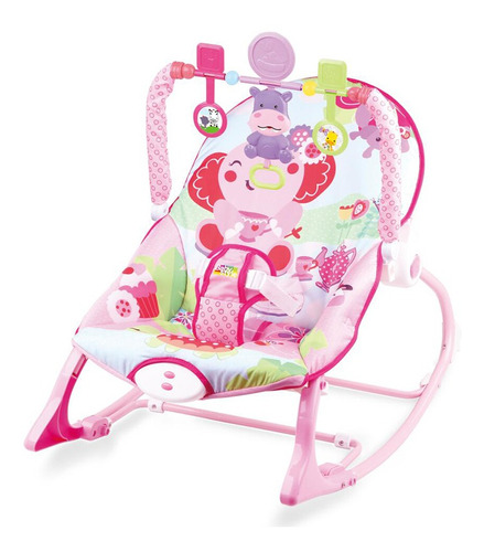 Imagem 1 de 1 de Cadeira de balanço para bebê Baby Style Repouseira elefante