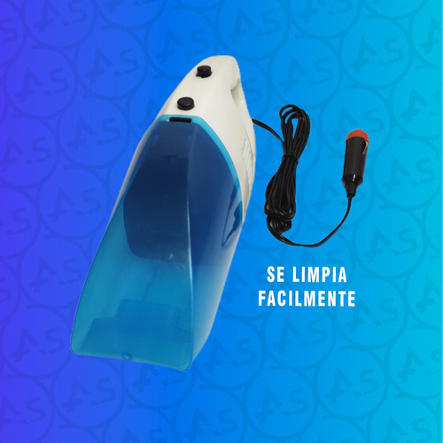 Aspiradora De Mano Portátil Para Auto 12v Con Pico