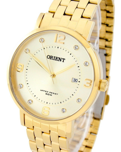 Relógio Orient Feminino Dourado Fgss1165 C2kx