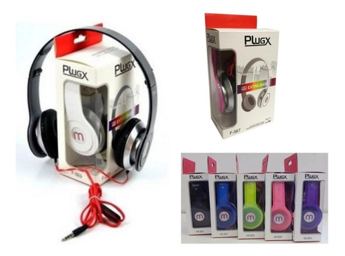 Imagem 6 de 7 de Fone De Ouvido Headphone Stereo Com Fio Max M Style