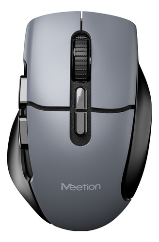 Mouse Inalámbrico Conectividad Usb Bluetooth Dpi Ajustables Negro