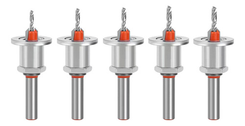 5 Uds Brocas Avellanadoras Brocas Cónicas 10mm Herramientas