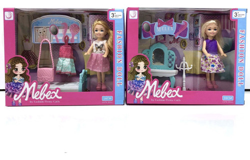 Muñeca con Accesorios Incluidos